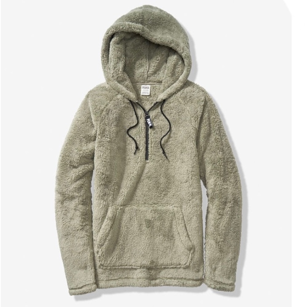 VS PINK TEDDY HOODIE